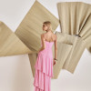 VESTIDO BIA LONGO CAMADAS - ROSA