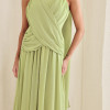 VESTIDO DE FESTA BANGKOK LONGO CRUZADO CAPA - LIMA