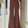 CONJUNTO LIVERPOOL ALFAIATARIA TEXTURIZADA - MARROM