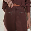CONJUNTO LIVERPOOL ALFAIATARIA TEXTURIZADA - MARROM