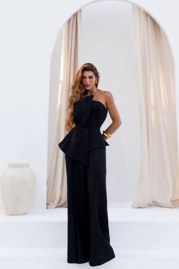 MACACÃO NICOLE ALFAIATARIA T.Q.C - PRETO