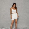 TOP T.Q.C TRANSPASSADO MARINA - OFF WHITE