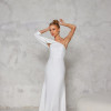 VESTIDO LONGUETE UM OMBRO RENNES - OFF WHITE