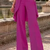 CONJUNTO ANELISE PANTALONA E BLUSA ALONGADA - PINK