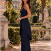 CONJUNTO ANELISE PANTALONA E BLUSA ALONGADA - AZUL NOITE