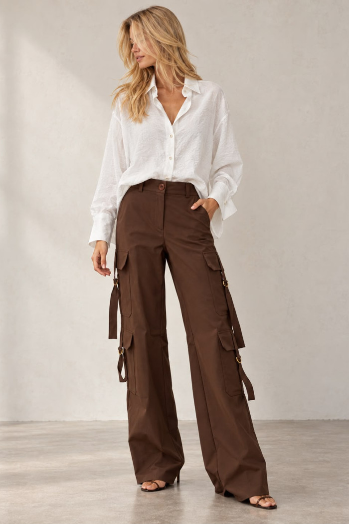 CAMISA SOFIA CREPE TEXTURIZADO - OFF WHITE