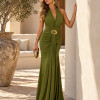 VESTIDO MANU FRENTE ÚNICA FIVELA - VERDE