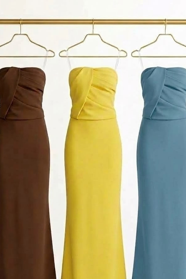 CONJUNTO VALÉRIA CROPPED E SAIA LONGA CHIFFON - AMARELO