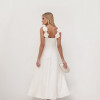 VESTIDO JASMINE GODÊ FLOWERS ALFAIATARIA - OFF WHITE