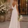 VESTIDO MARISOL LONGO DECOTE DEGAGÊ ALÇAS - OFF WHITE