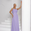 VESTIDO MARISOL LONGO DECOTE DEGAGÊ ALÇAS - LILÁS