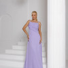 VESTIDO MARISOL LONGO DECOTE DEGAGÊ ALÇAS - LILÁS
