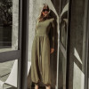 CONJUNTO ADELINE BLUSA E CALÇA MOLETINHO - MILITAR