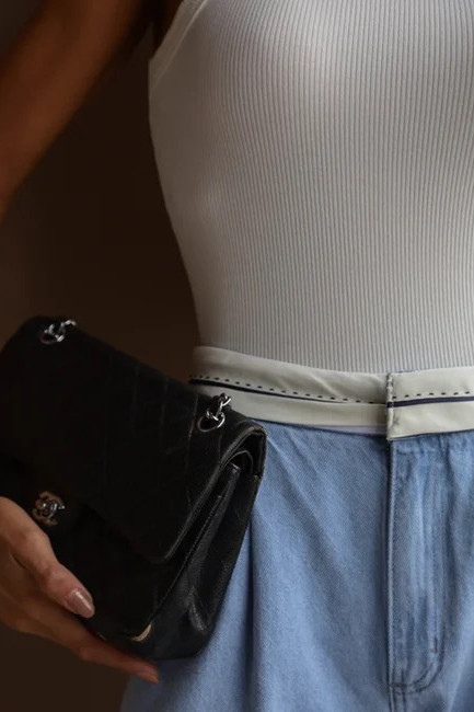 CALÇA WIDE LEG RAFA JEANS - LAVAGEM CLARA