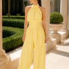 MACACÃO VITÓRIA GOLA HALTER - AMARELO