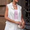 COLETE ATENAS MAXI FORRADO - OFF WHITE