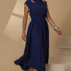 VESTIDO GENOVA MIDI - AZUL MARINHO