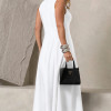 VESTIDO MADRID MIDI RODADO - OFF WHITE