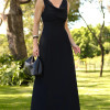 VESTIDO MANUELA LONGO DEGAGÊ - PRETO