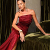 VESTIDO DE FESTA DIAMOND T.Q.C. - MARSALA