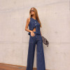 CALÇA BERLIM JEANS BOLSOS - AZUL