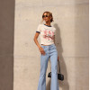 CALÇA BIRMINGHAM JEANS FLARE - AZUL CLARO