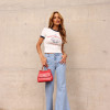 CALÇA BIRMINGHAM JEANS FLARE - AZUL CLARO