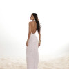 VESTIDO LONGO FRENTE ÚNICA MICHELE - BRANCO