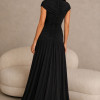 VESTIDO KÁTIA LONGO JERSEY CAPA - PRETO