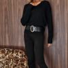 CALÇA MARTHA CORSÁRIO - PRETO