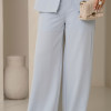 CONJUNTO TURIM PANTALONA E MAXI COLETE - AZUL