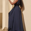 VESTIDO ESMERALDA LONGO FESTA - AZUL MARINHO