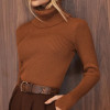 BLUSA LUDMILLA MODAL DEDINHO GOLA - CAMEL