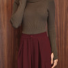 BLUSA LUDMILLA MODAL DEDINHO GOLA - VERDE MUSGO