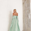VESTIDO DE FESTA GRÉCIA T.Q.C CAUDA - VERDE MENTA