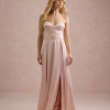 VESTIDO DE FESTA T.Q.C CORSET COM FAIXA LAÇO IVANA - ROSA