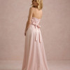VESTIDO DE FESTA T.Q.C CORSET COM FAIXA LAÇO IVANA - ROSA