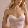 VESTIDO DE FESTA T.Q.C CORSET COM FAIXA LAÇO IVANA - ROSA