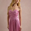 VESTIDO DE FESTA ÂNGELA CREPE ACETINADO - ROSA