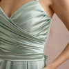 VESTIDO DE FESTA ÂNGELA CREPE ACETINADO - VERDE MENTA