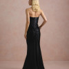 VESTIDO DE FESTA CAPA REMOVÍVEL RAVELLO - PRETO