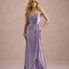 VESTIDO DE FESTA ELLEN CREPE PRADA - LILÁS