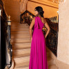 VESTIDO BUENOS AIRES UM OMBRO - FÚCSIA