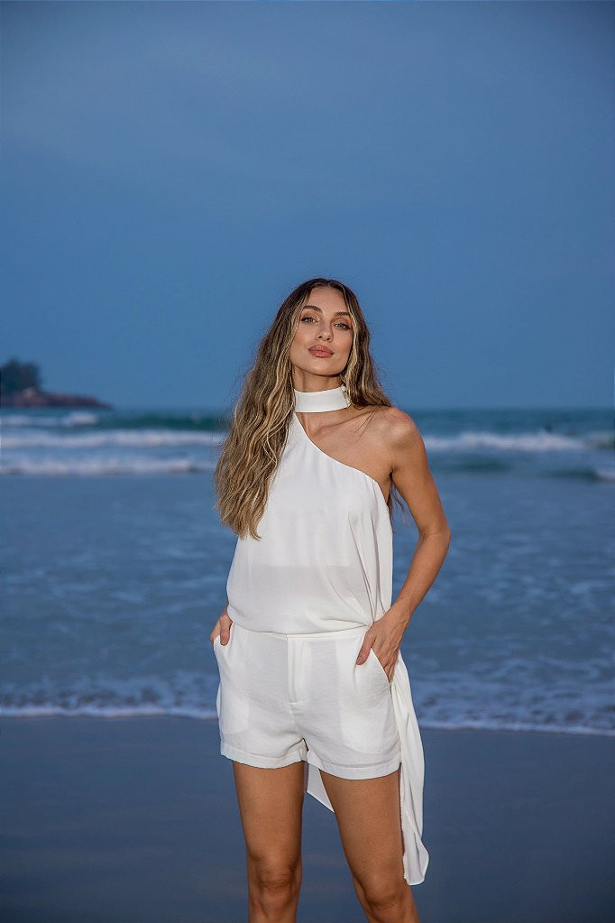 SHORTS ISA CURTO - OFF WHITE