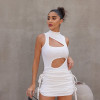 SAIA FRANZIDA TIRAS LATERAIS - OFF WHITE