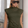 BLUSA RAFA BARRA TORCIDA - VERDE MILITAR