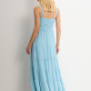 VESTIDO MAISA LONGO CHIFFON - AZUL