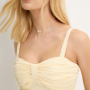 VESTIDO MAISA LONGO CHIFFON - AMARELO