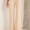 CONJUNTO LONDRES ALFAITARIA BLUSA OMBRO A OMBRO - AREIA