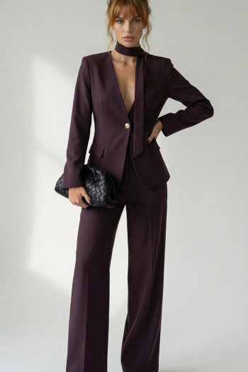 CONJUNTO ÁGATA ALFAIATARIA FINESSE - PRETO